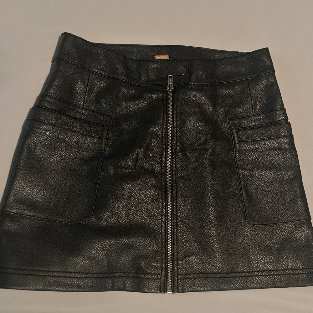 Free People Vegan Leather Mini